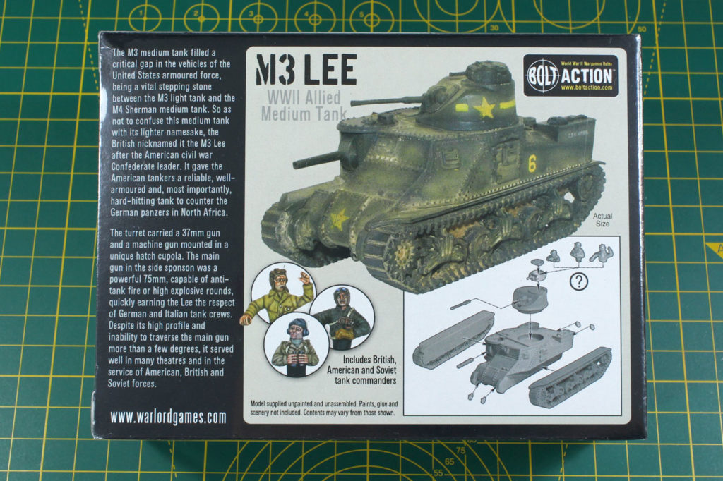 Bolt Action M3 Lee medium tank « chaosbunker.de