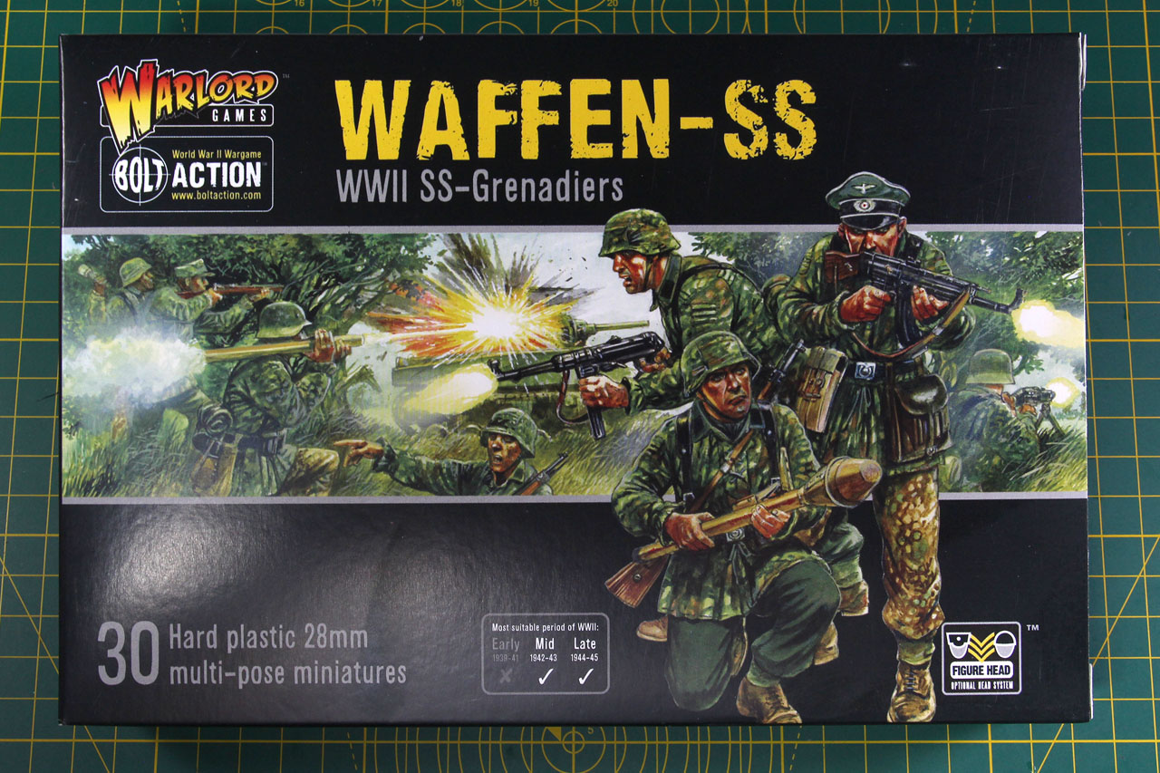BOLT ACTION Grappe Waffen SS WWII (1942-1945) Figurines 28mm