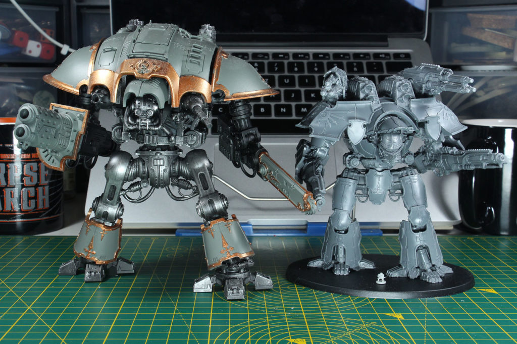 Adeptus Titanicus – Warlord Battle Titan « Chaosbunker.de