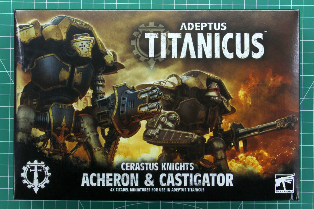 Adeptus Titanicus – Cerastus Knights Acheron and Castigator ...