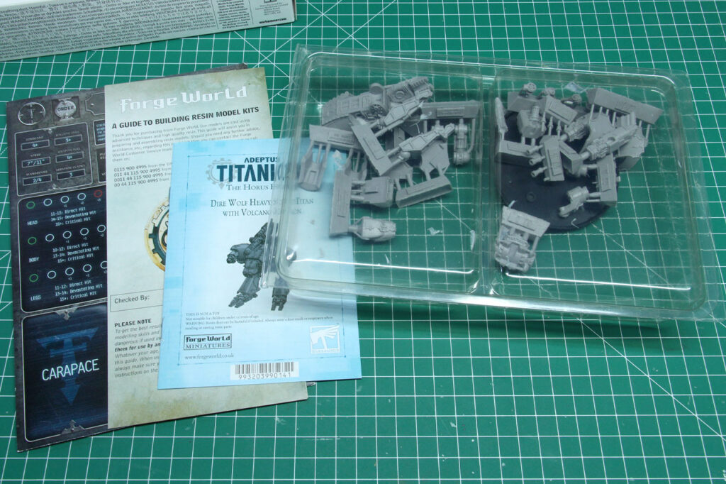 Adeptus Titanicus – Dire Wolf Heavy Scout Titan « chaosbunker.de