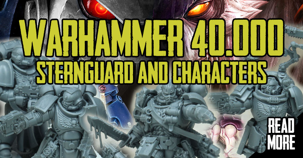 Warhammer 40,000 – Leviathan Primaris Sternguard and Characters