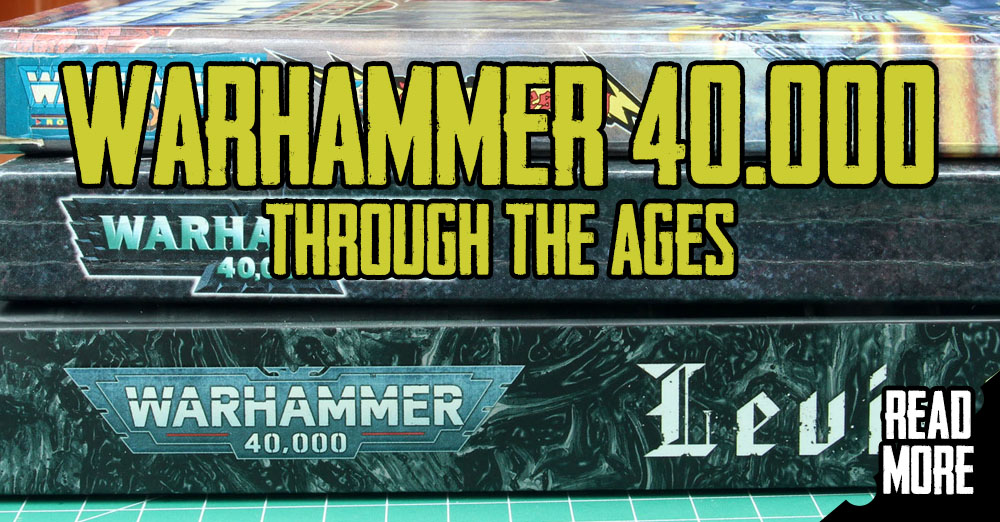 40K Starter Sets Through The Ages - Warhammer Starter Box Review from 2nd  Edition to Dark Imperium 