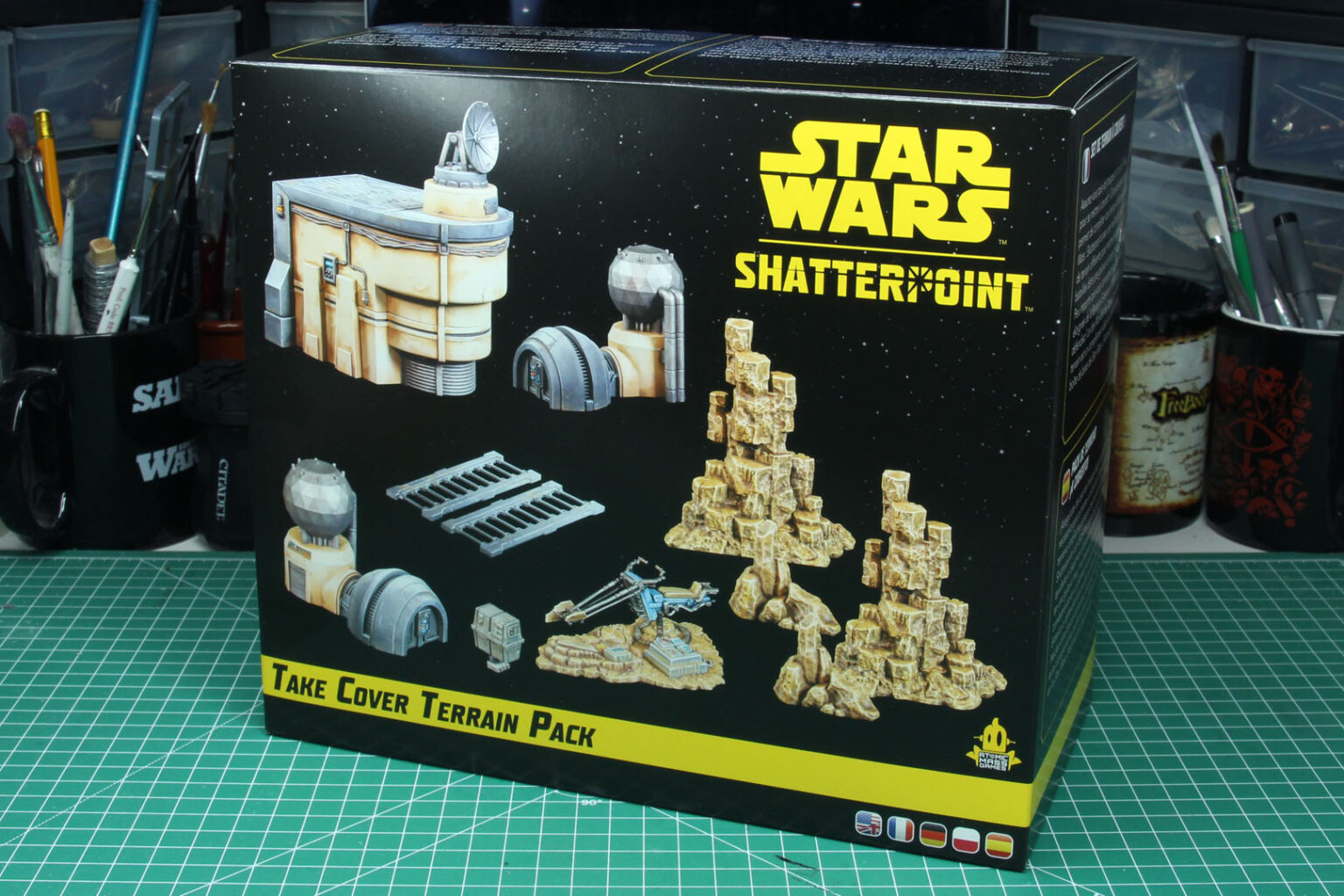 Star Wars Shatterpoint – Take Cover Terrain Pack « Chaosbunker.de