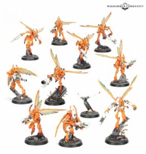  Warhammer 40,000 Kill Team - Hivestorm Vespid Stingwings