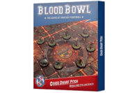 Blood Bowl - Chaos Dwarf Pitch and Dugouts