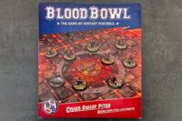 Blood Bowl - Chaos Dwarf Pitch and Dugouts