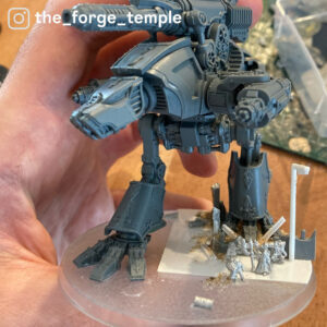 Adeptus Titanicus - Direwolf Heavy Scout Titan The Forge Temple