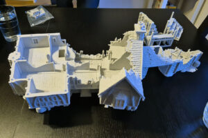 3d Print - Dark Realms Forge - Leap Frog Inn Ruins