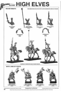 Marauder Miniatures - High Elves Reaver Knights